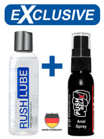 Pack Dtente Anale (Rush Lube & Push Relax)