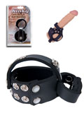 Kinky Cock Ring And Ball Harness Neoprene