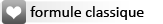 formule classique