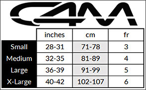 Cut4Men sizechart