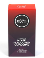 EXS - Mixed Flavoured Condoms - 12 pieces