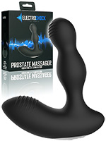 Electroshock - E-Stim Vibrating Prostate Massager - Black