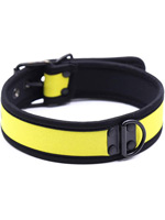 Puppy Play Neoprene Collar - Yellow