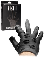 FISTIT Silicone Stimulation Glove - Black
