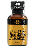 THE REAL AMSTERDAM EXTRA STRONG big square bottle