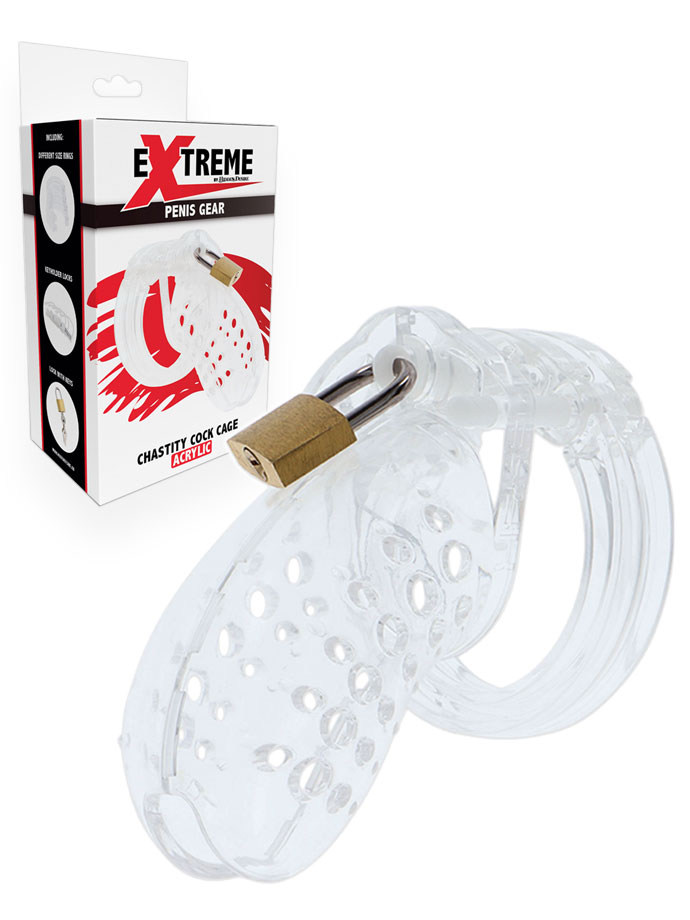 Cage de Chastet� pour P�nis Extreme acrylique