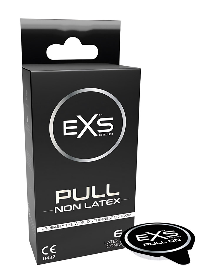 EXS - Pull Non Latex Condoms - 6 pieces