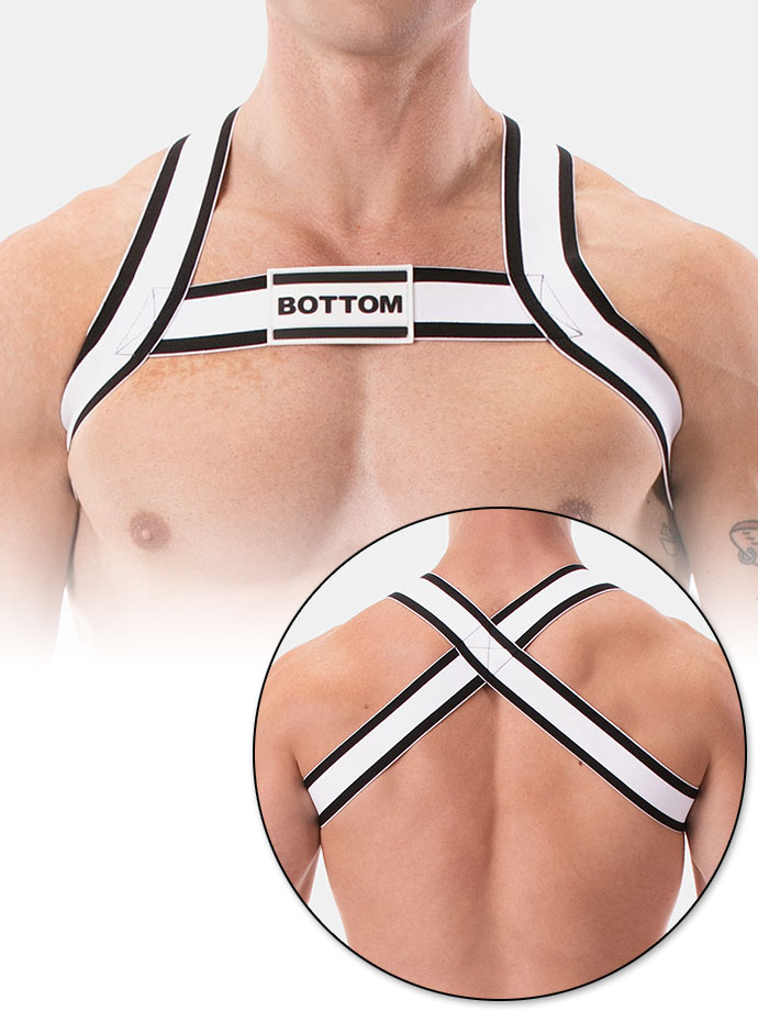 Harness Bottom - white/black