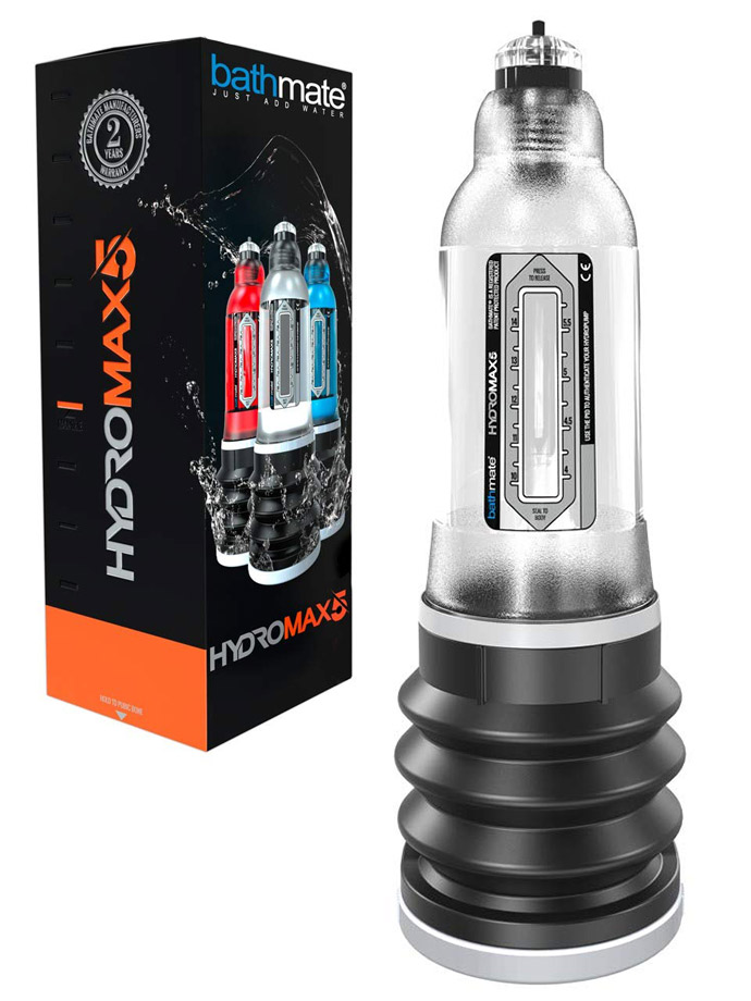 Bathmate Hydromax5 Penis Pump Clear