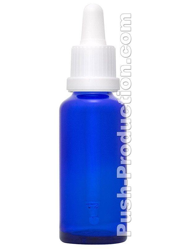 Bouteille � m�lange bleue/blanche 30 ml