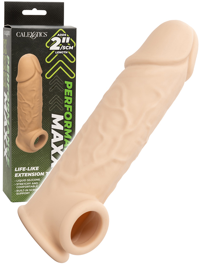 Penis Extension Performance Maxx 7 inch - Peau claire