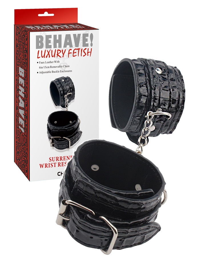 Behave! Luxury Fetish - Menottes Poignets Surrender