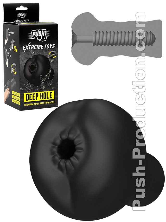 Masturbator Deep Hole Black