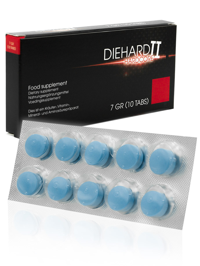 Compl�ment alimentaire DieHard II Hardcore 10 tablettes