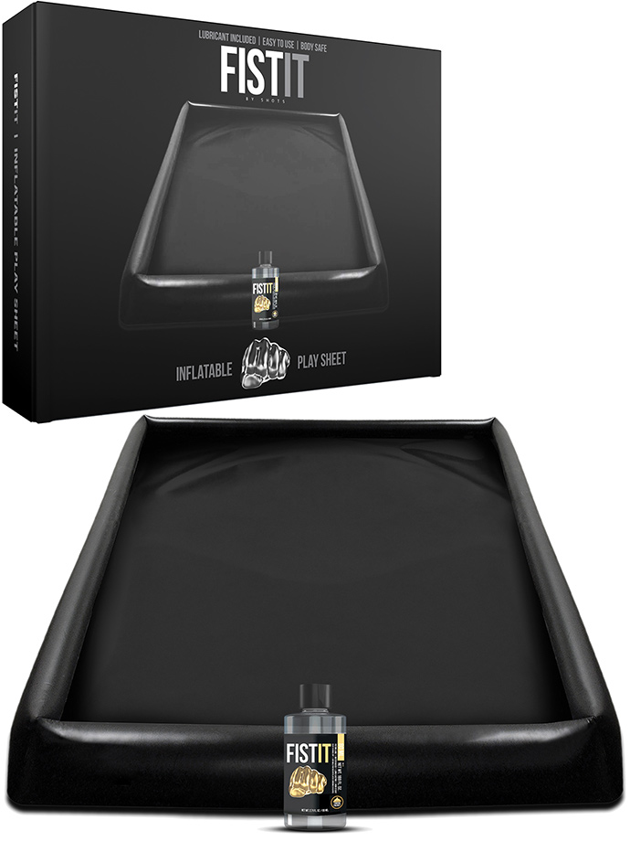 Inflatable Play Sheet - Matelas de protection noir