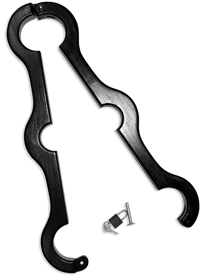 Immobilize Balls Pillory - Black