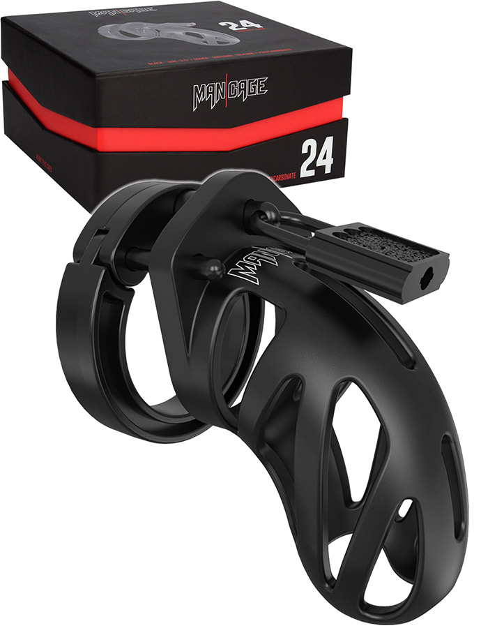 ManCage Cock Cage Model 24 - Noir