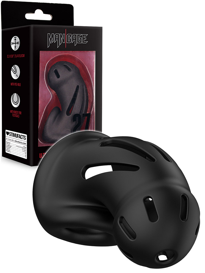 ManCage Cock Cage Model 27 - Ultra Soft Silicone