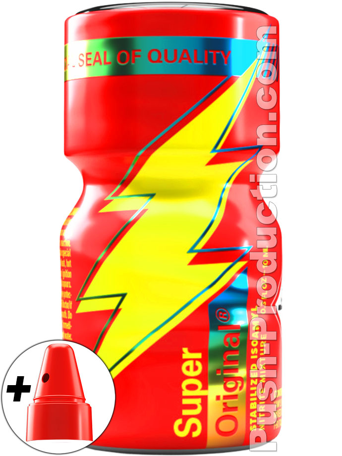 Poppers Original� Super Red small + Adapter