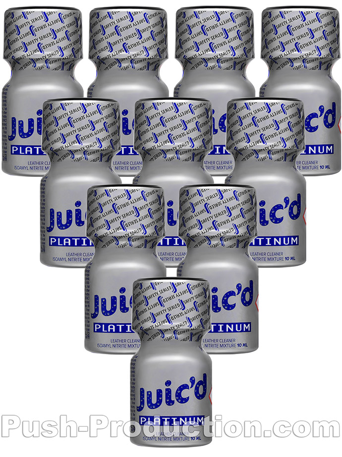 Pack Poppers Juic'd Platinum small x10