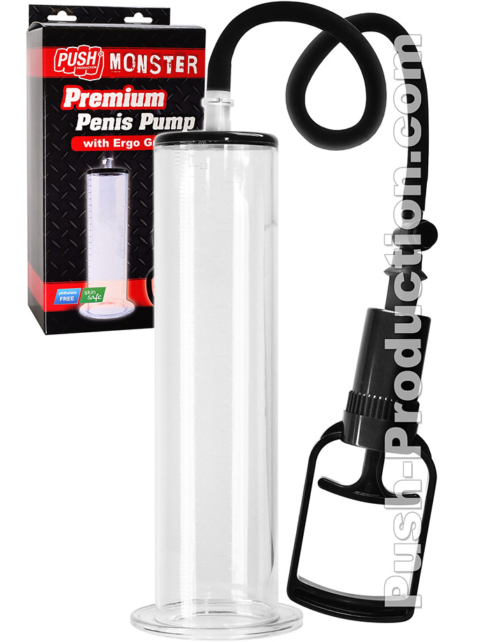 Push Monster - Premium Penis Pump avec Ergo Grip