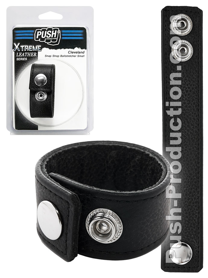 Push Xtreme Leather - Ballstretcher Cleveland Snap Strap Small