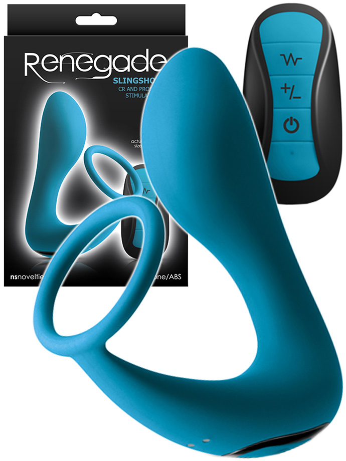 Renegade Slingshot 2 Vibrating Prostate Stimulator Bleu
