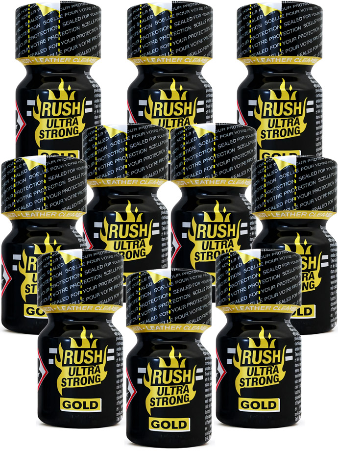 Pack Poppers Rush Ultra Strong Gold small x10