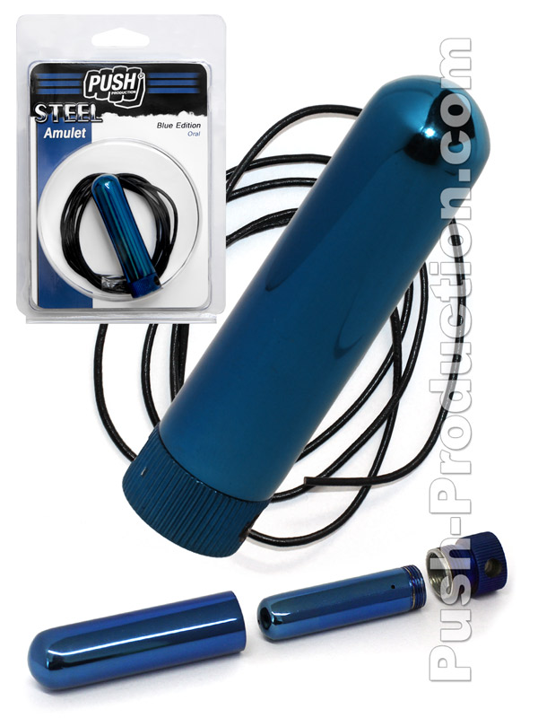 Poppers Amulet - Blue Edition - Push Steel