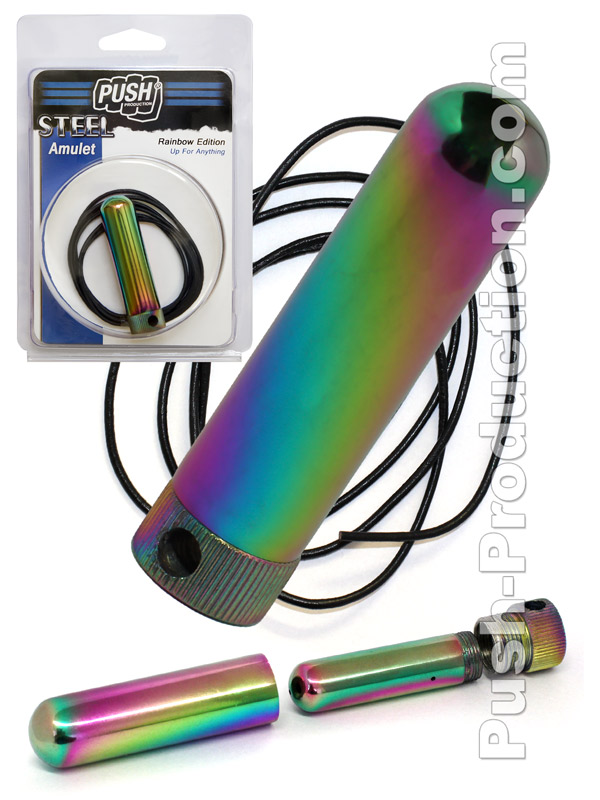 Poppers Amulet - Rainbow Edition - Push Steel