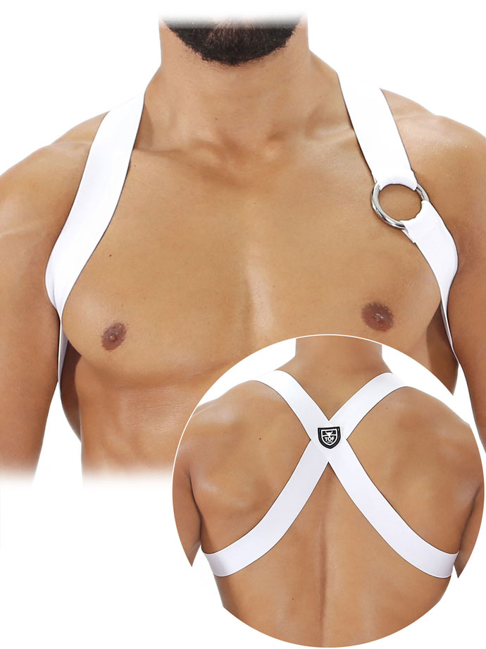 Party Boy Elastic Harness - Wei�