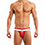 Jockstrap rouge Zipper