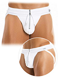 Zipper Jockstrap - Wei�