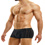 Boxer Pied De Poule - Noir