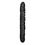 Veined Double Dong 12 inch - Schwarz