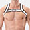 Harness Bottom - white/black