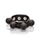 Weighted Silicone Ball Stretcher - Black
