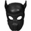 Puppy Play Dog Mask - Black