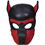 Puppy Dog Mask - Noir / rouge