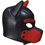 Puppy Dog Mask - Noir / rouge
