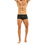 Boxer de bain Glitter Brazil Cut - Noir