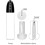 Rechargeable Automatic Cyber Pump Transparent