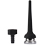 Black Mont - Tapered Silicone Enema Attachment