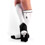 Chaussettes Fuck Party Pockets - Blanc/noir