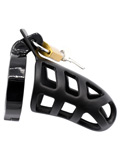 Chastity Cage Parceval - Noir Mat