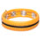 Hard Power Leather Penis Ring adjustable - yellow