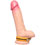 Hard Power Leather Penis Ring adjustable - yellow