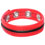 Hard Power Leather Penis Ring adjustable - red