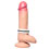 Hard Power Leather Penis Ring adjustable - white