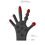 FISTIT Silicone Stimulation Glove - Gant noir